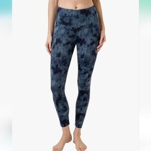 NWT Tuff Athletics Women's Active Yoga Tight High Rise Legging‎ Blue S